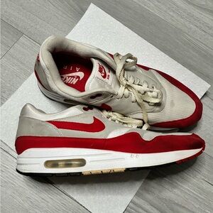 Nike Air Max 1 OG Anniversary Red (2017 re-release) - US Mens 10.5